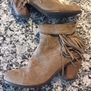 Sam Edelman Louie Western Tassel Booties
